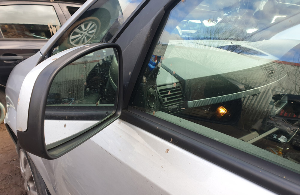 Vauxhall Meriva Design 16V Door mirror passenger side front electric